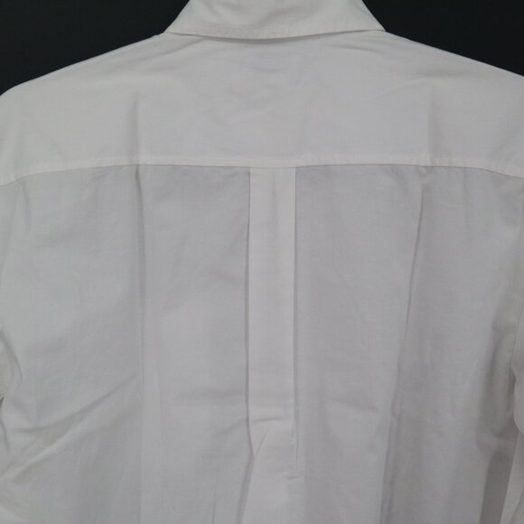 J. Crew Relaxed Button-Up Shirt Women XXS White Career Polished Professional NWT - Picture 10 of 16